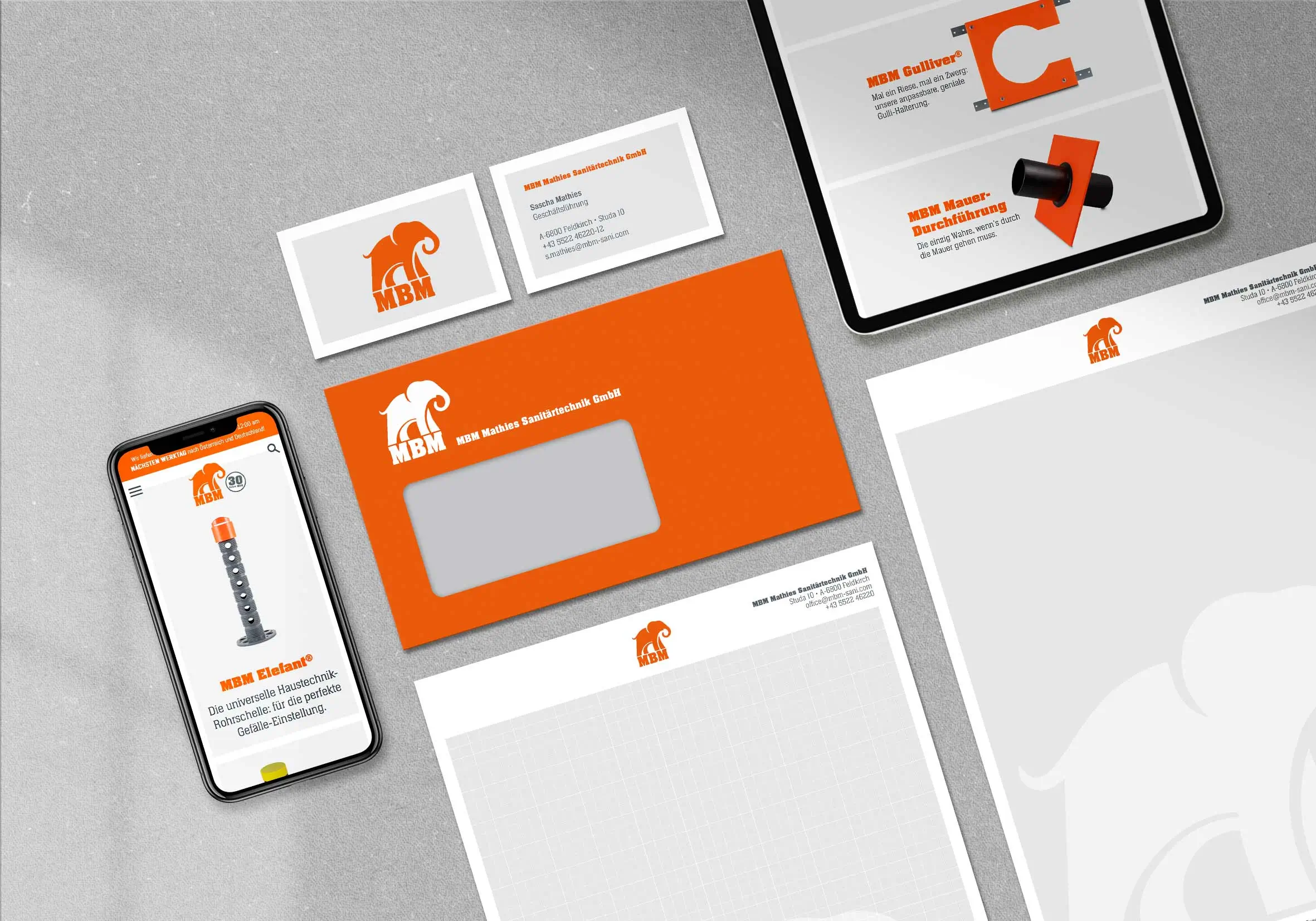 MBM Sani Drucksachen - Werbeagentur RLAND Design / Imagery