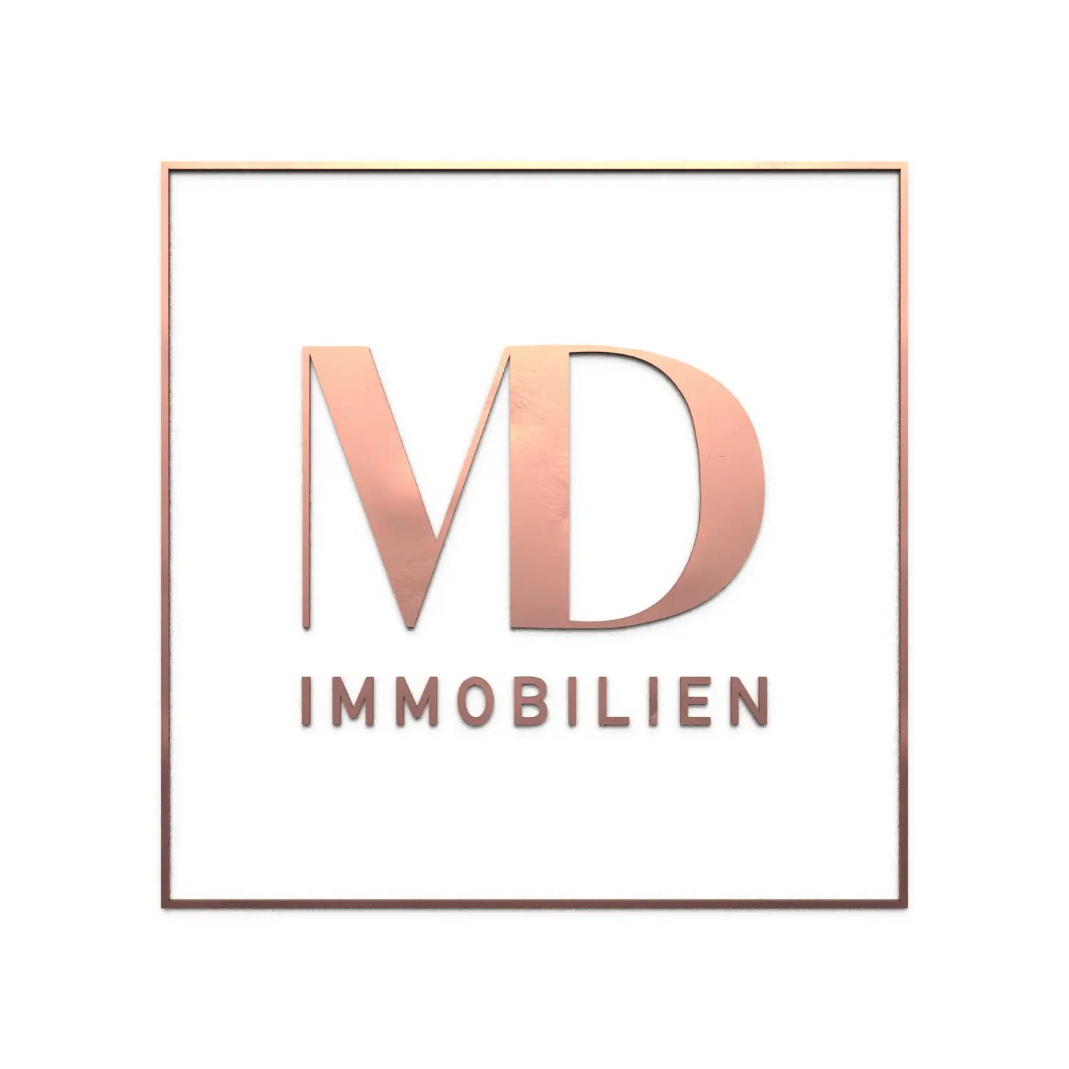 Logo MD-Immobilien - Werbeagentur RLAND