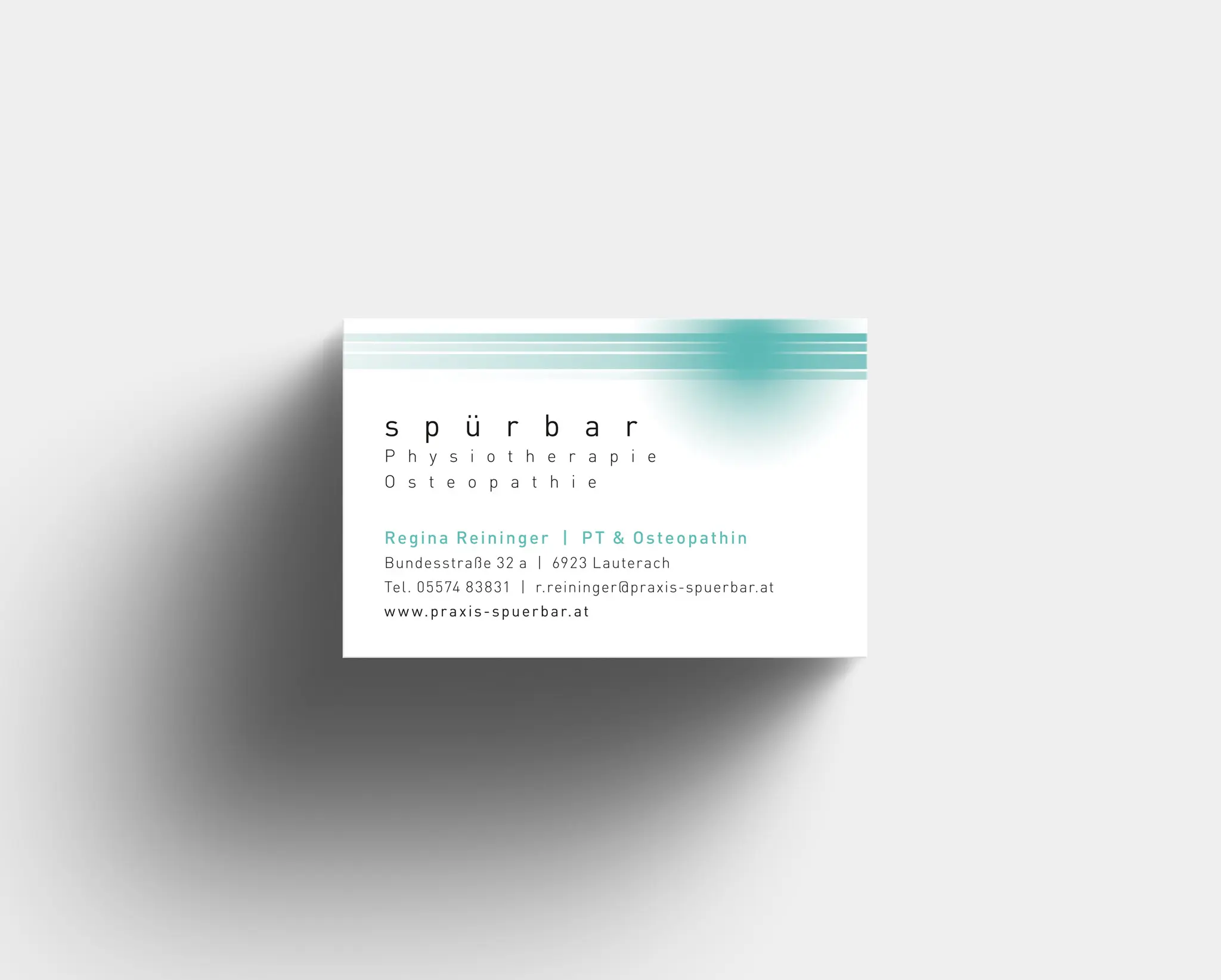 spürbar Visitenkarte - RLAND Design / Imagery