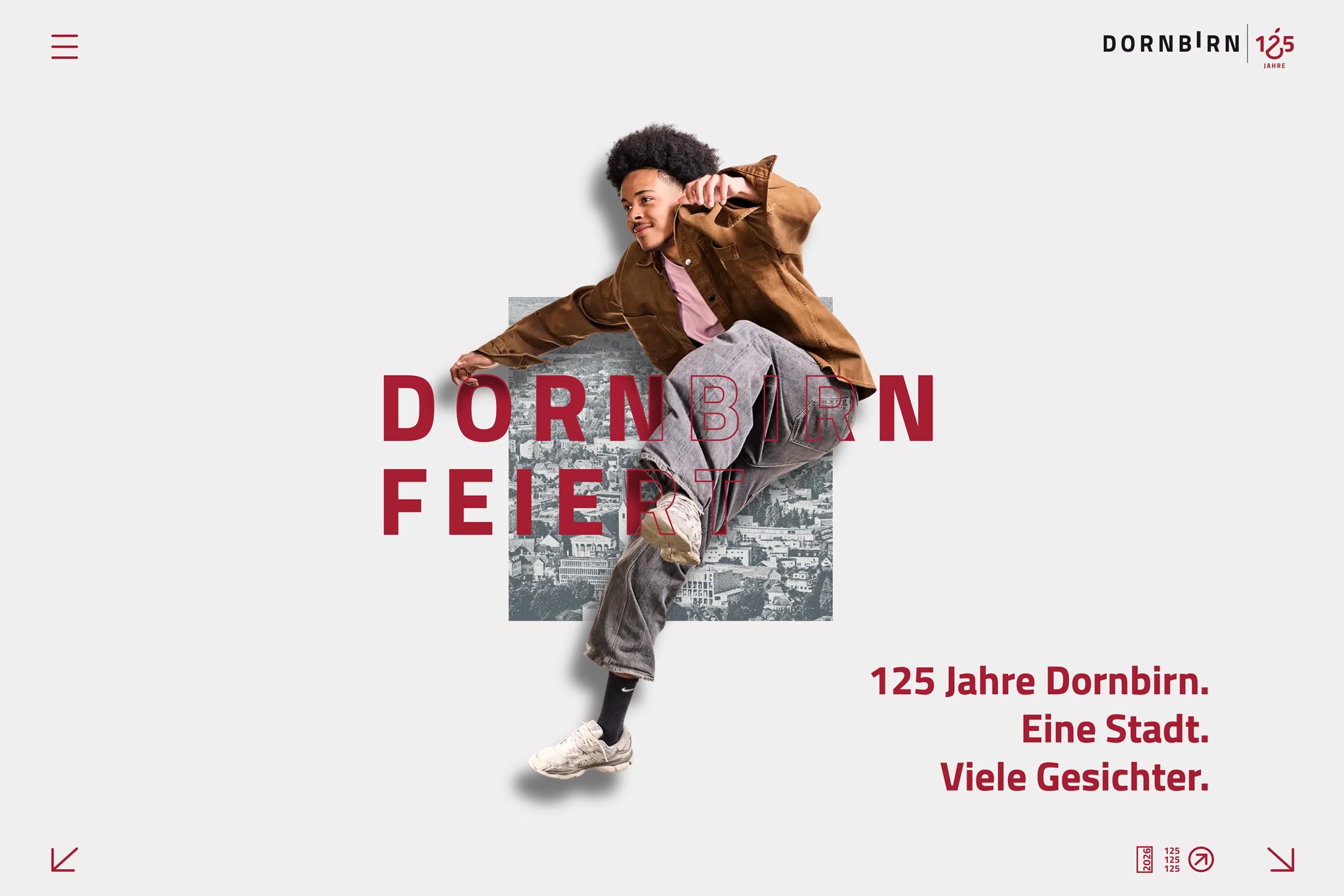 RLAND: Website 125 Jahre Dornbirn